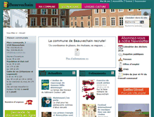 Tablet Screenshot of beauvechain.eu